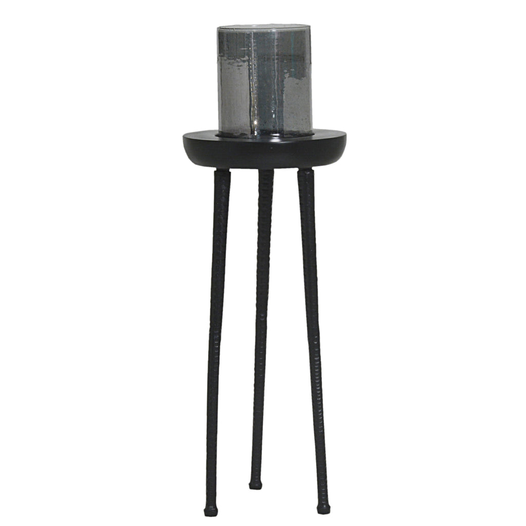 OUTLET Hurricane w/luster glass ALU RAW/MATTBLACK 35x35x103