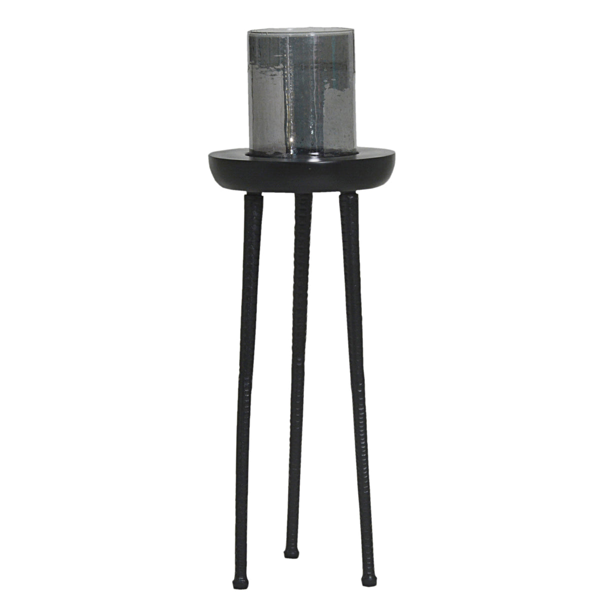OUTLET Hurricane w/luster glass ALU RAW/MATTBLACK 35x35x103