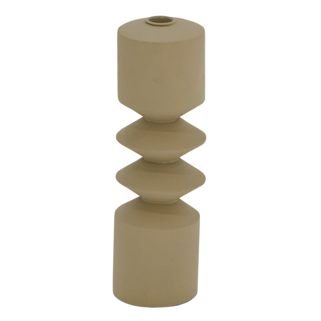 Candle holder IR/TAUPE 8x8x32