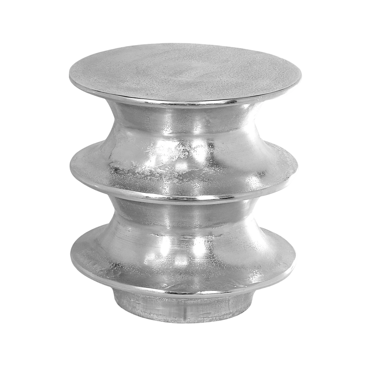 Side table ALU RAW/NI 40x40x40