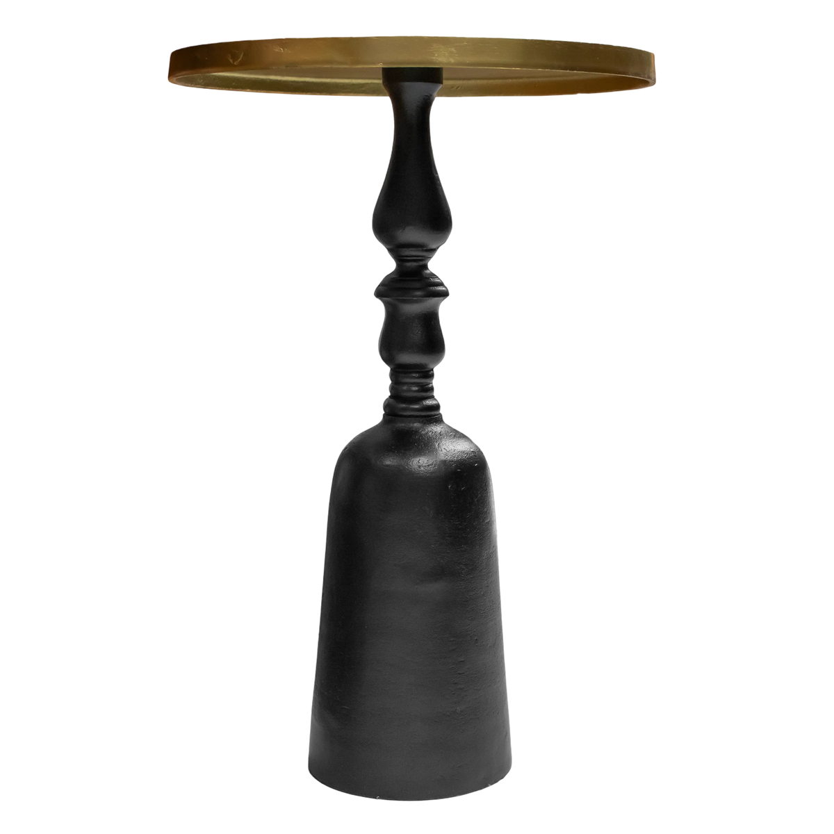 Side table ALU RAW/MATTBLACK BRONZE 40x40x62