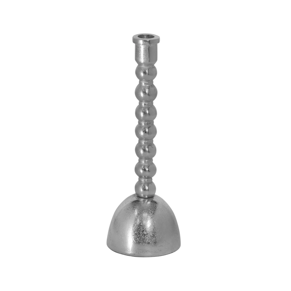Candle holder ALU RAW/NI 10x10x29