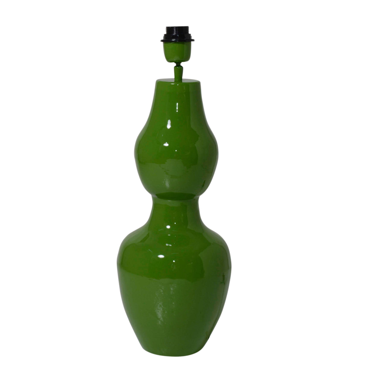 Table lamp leaf green enamel IR 19x19x55