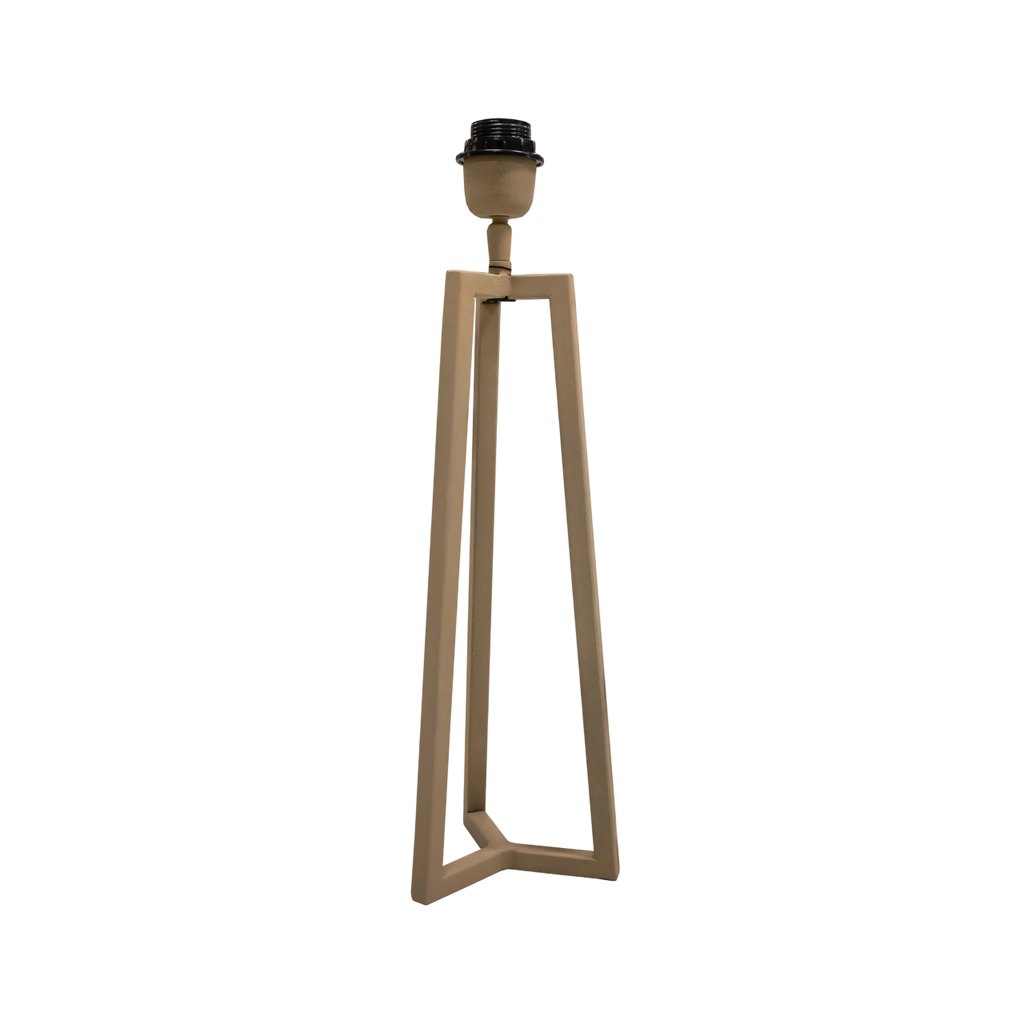 Table lamp IR/TAUPE 13x15x52