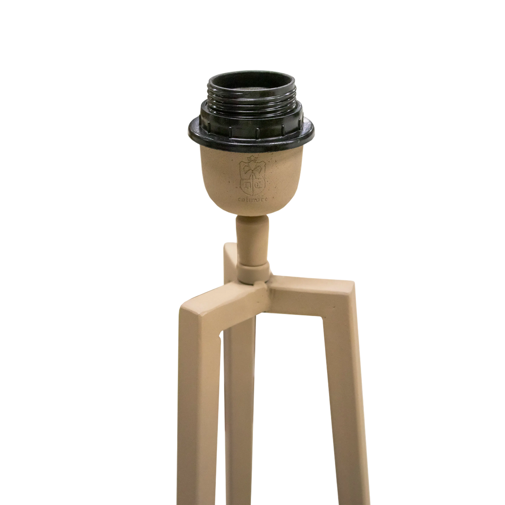 Table lamp IR/TAUPE 13x15x52