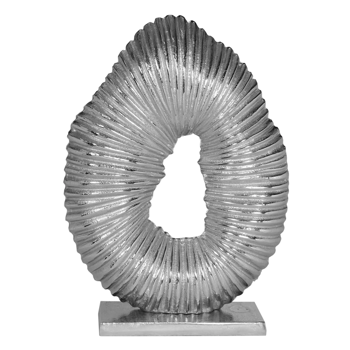 Decorative object ALU RAW/NI 33x10x45