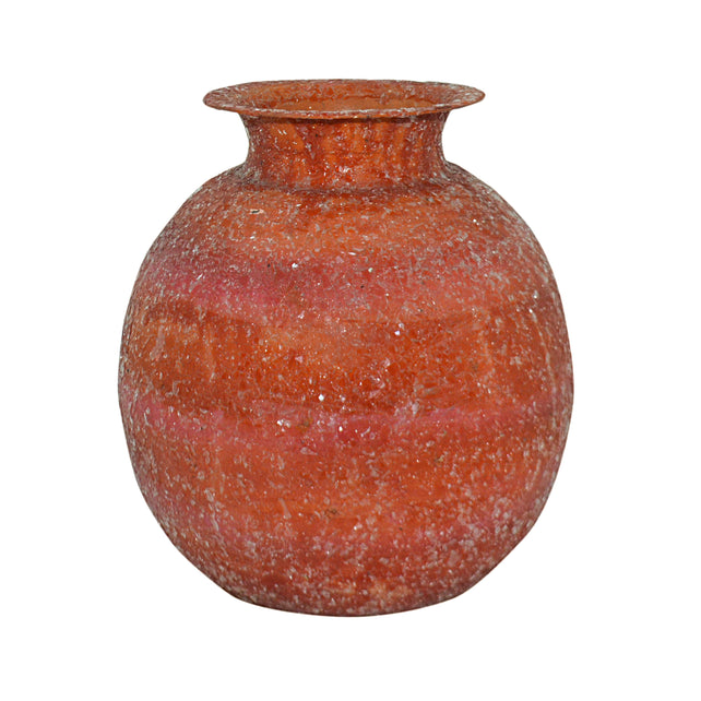 Vase sunrise pink mosaic IR 24x24x26