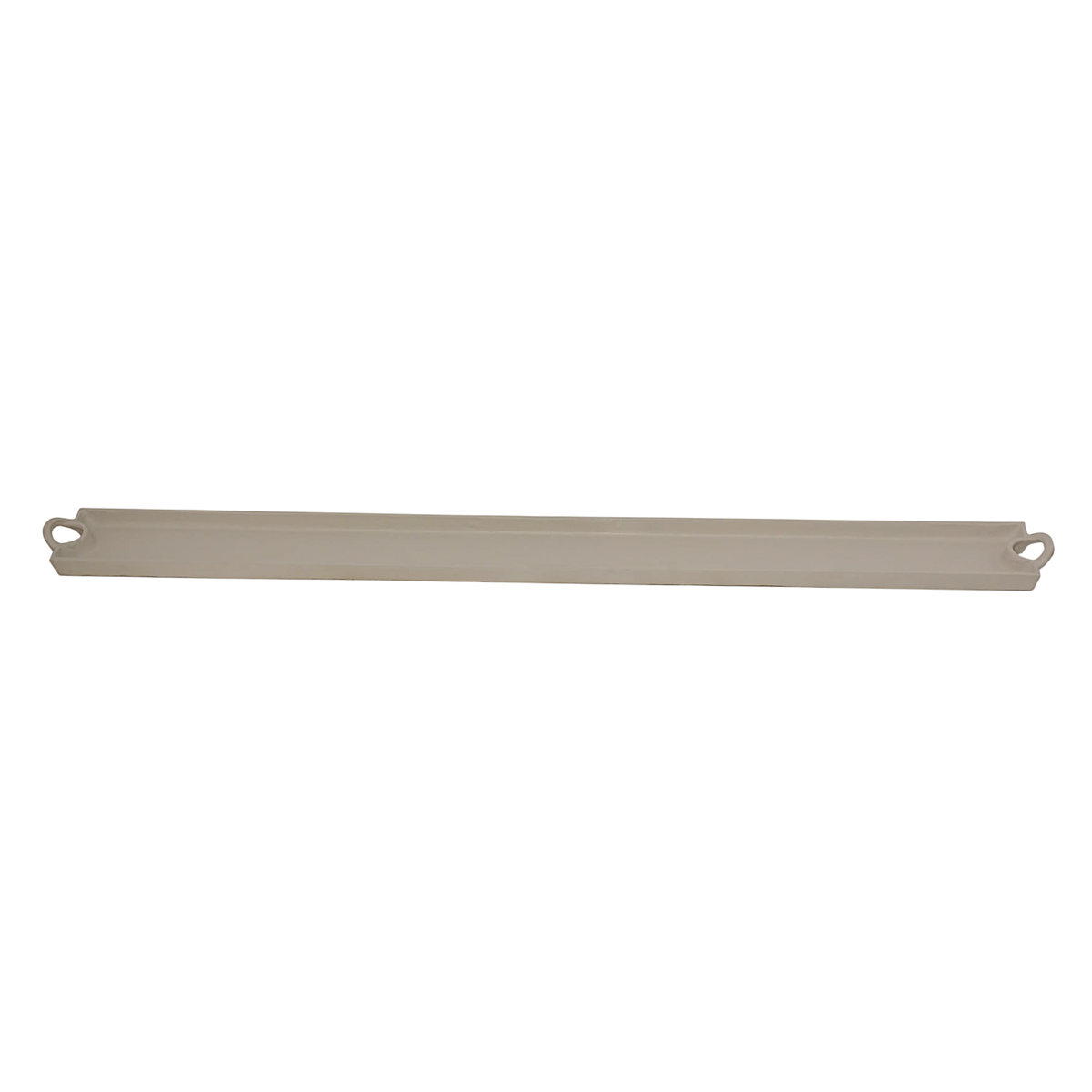 Tray w/handle ALU RAW/SAND 155x13x6
