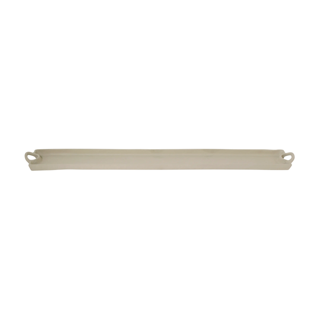 Tray w/handle ALU RAW/SAND 119x13x5