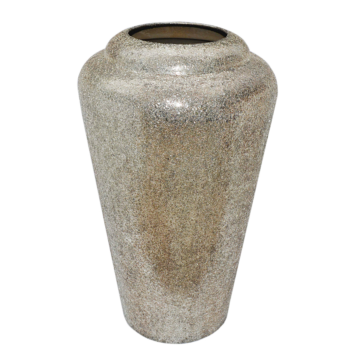 Vase champagnegold mosaic IR 60x60x94