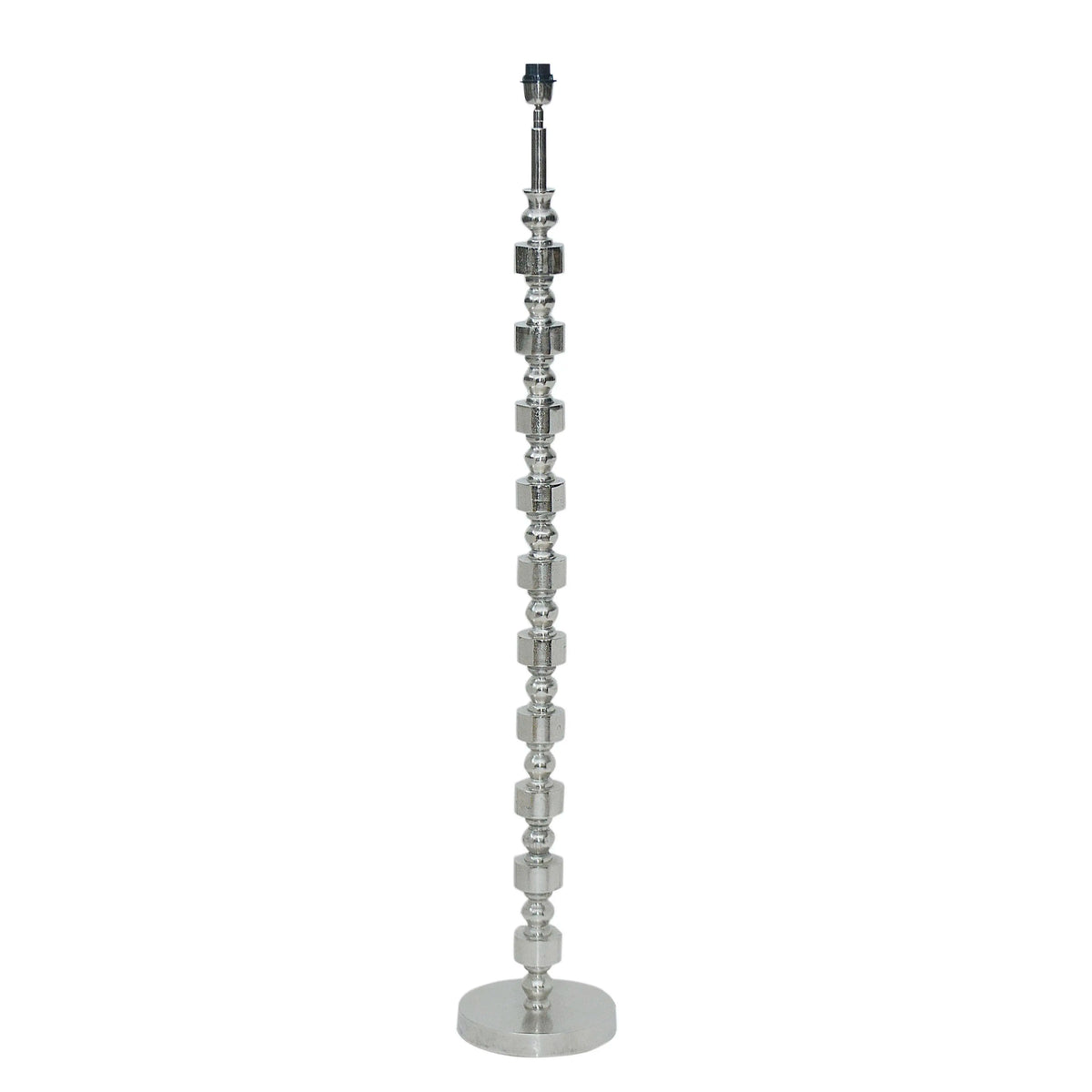 Floor lamp ALU RAW/NI 26x26x147