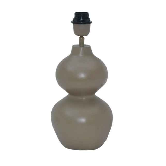 Table lamp ALU RAW/KHAKI 18x18x38