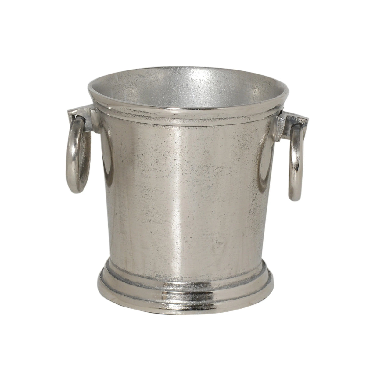 Wine cooler w/handles ALU RAW/NI 27x21x22
