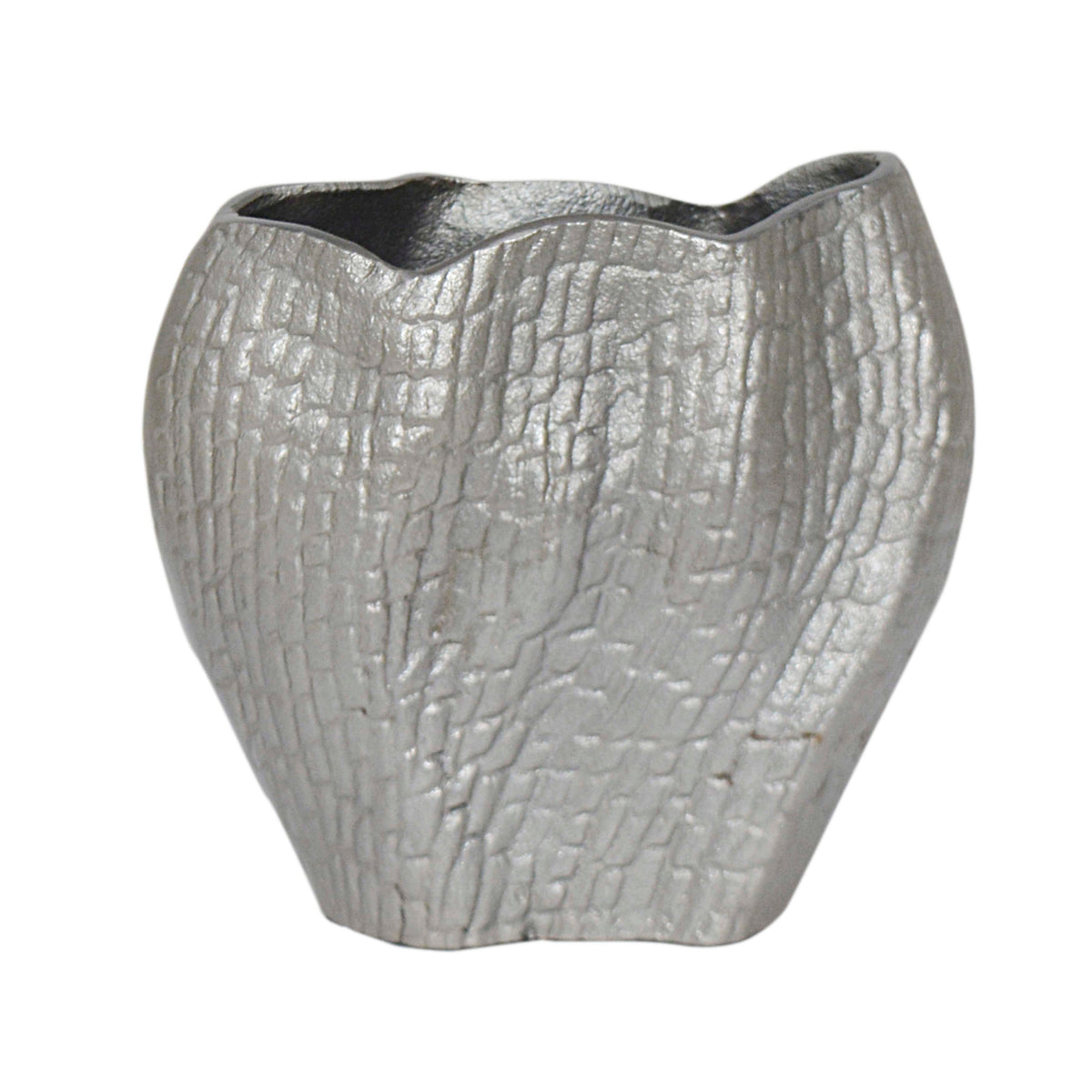 Vase ALU RAW/NEWPEWTER 22x13x20