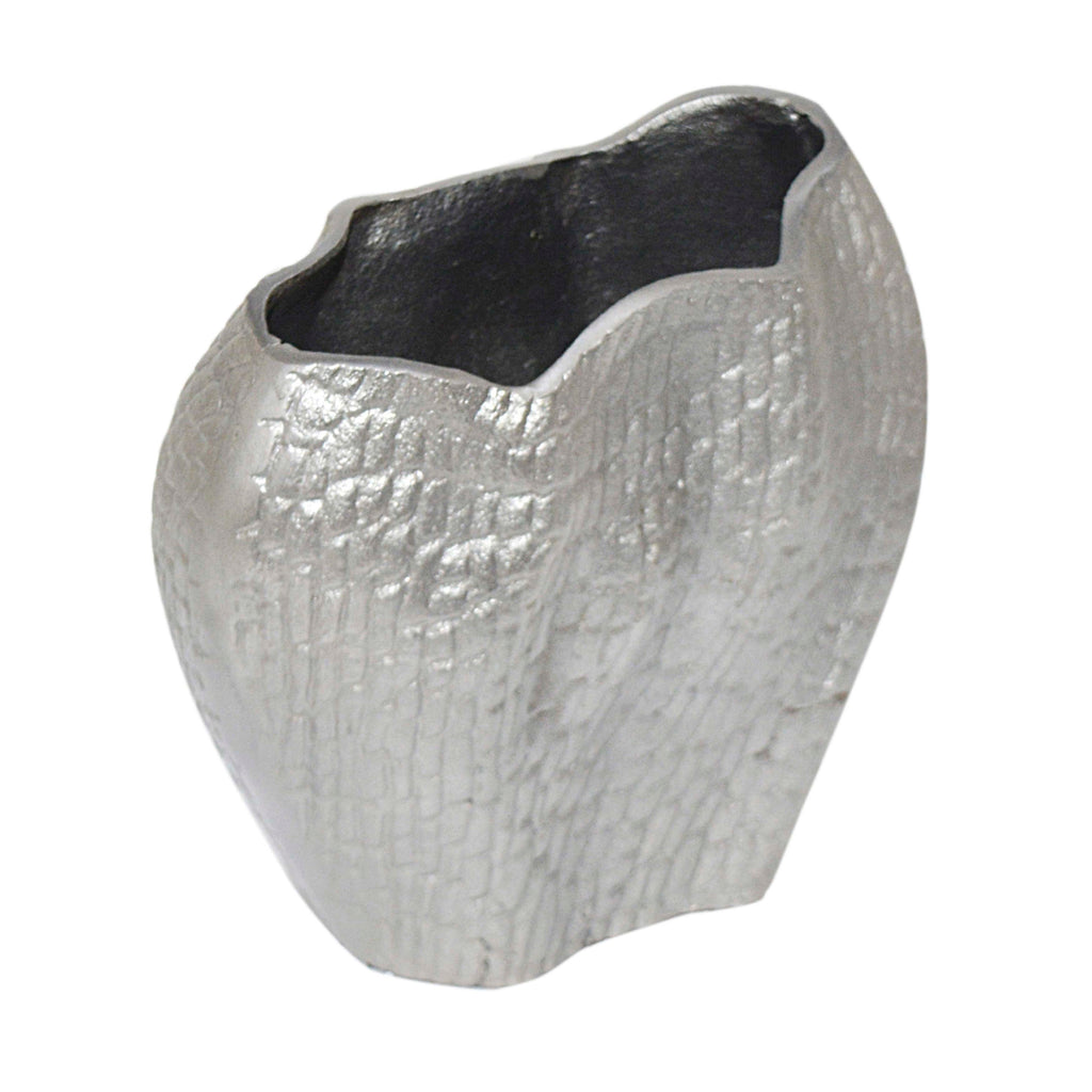 Vase ALU RAW/NEWPEWTER 22x13x20