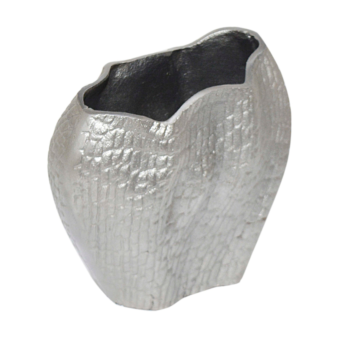 Vase ALU RAW/NEWPEWTER 22x13x20