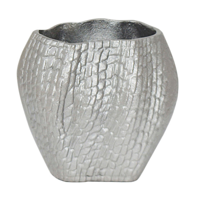 Vase ALU RAW/NEWPEWTER 20x13x19