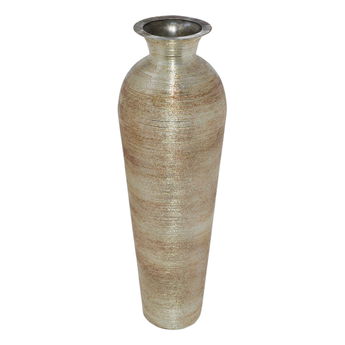 Vase IR/COTTONGOLD 25x25x74