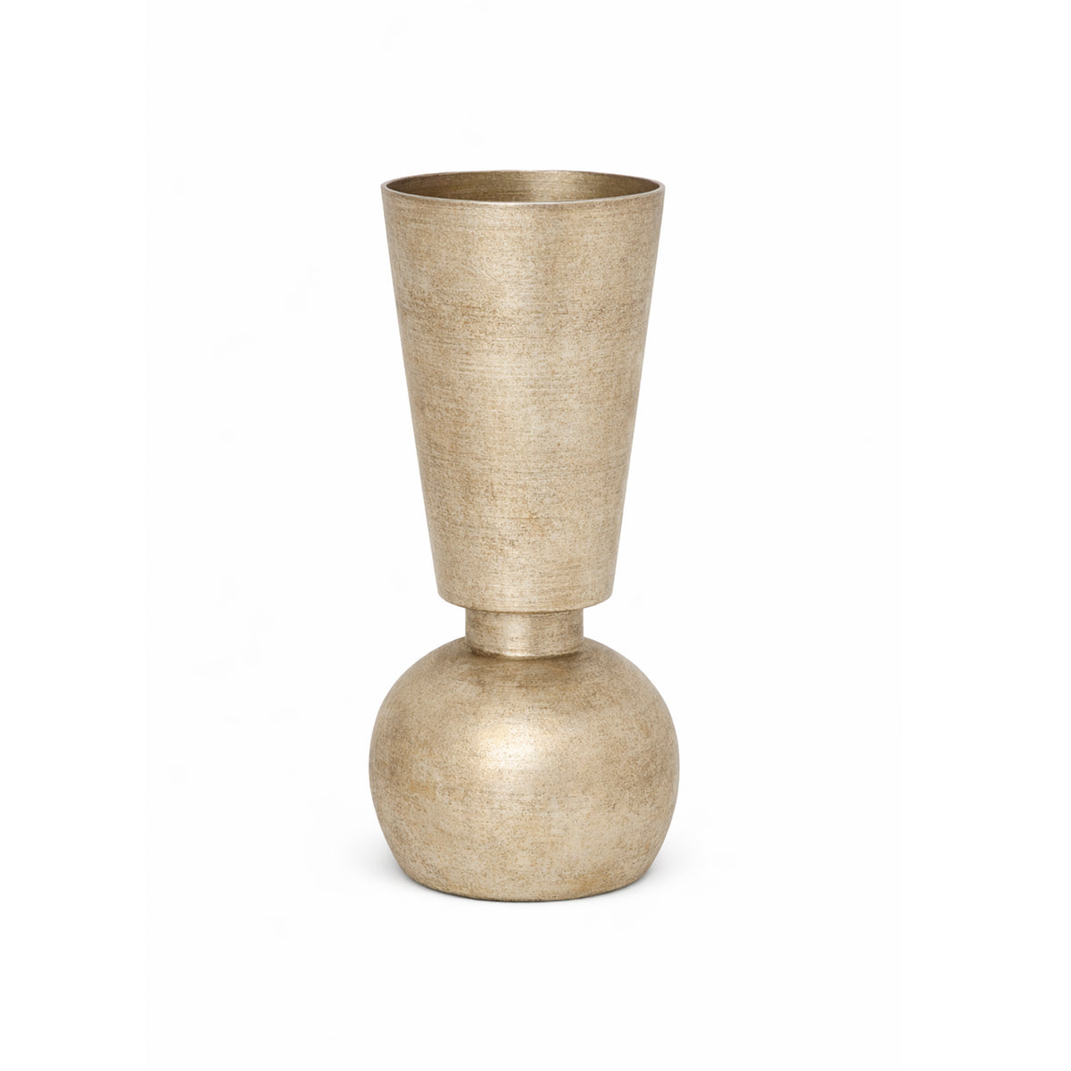 Vase IR/COTTONGOLD 25x25x63