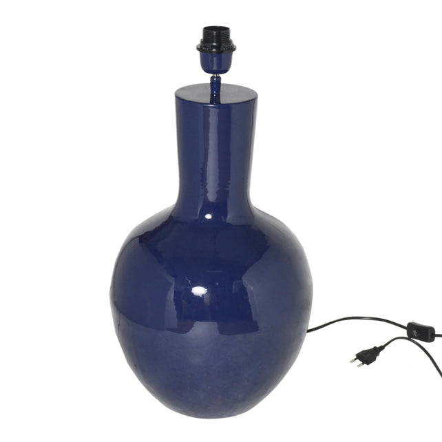 Table lamp indigo enamel IR 30x30x58