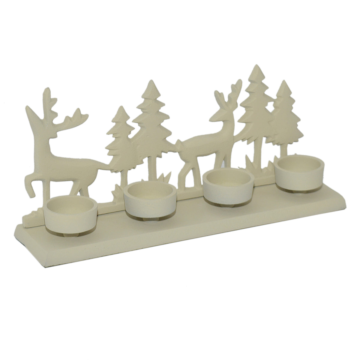 Waxinelichthouder CLAUS t-light 33x8x14cm zand
