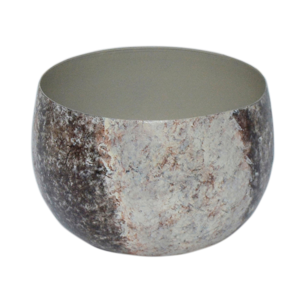 Windlicht KYARA Ø17x11cm antiek m/goud