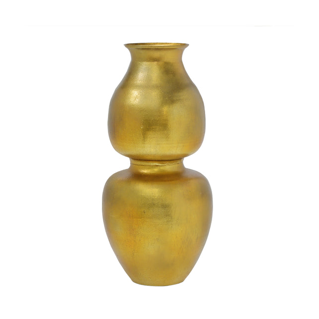 Vase SASCHA Ø40x87cm bronzegold