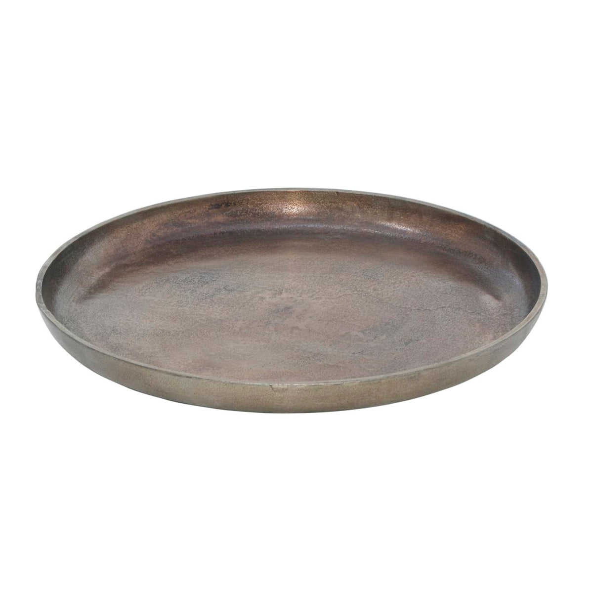 Plate ARIA Ø49x4cm oxyburned