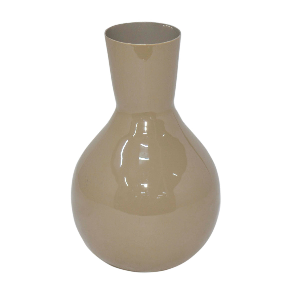 Vase FLOOR 12x12x18cm Khaki