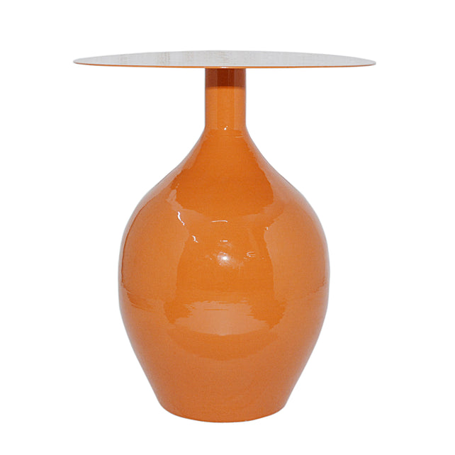 Bijzettafel NOOR Ø46x54cm papaya