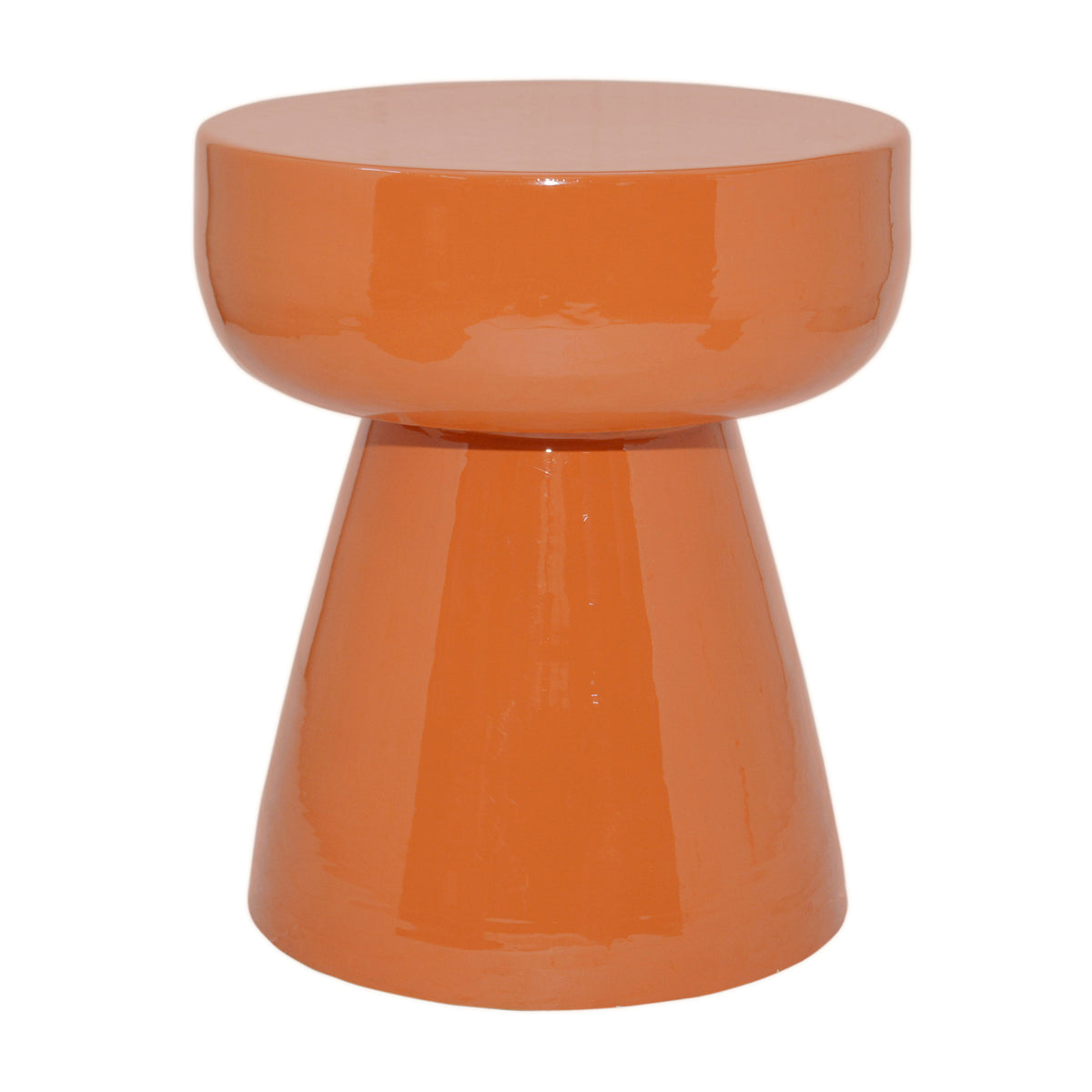 Side table JAMIE Ø33x38cm papaya