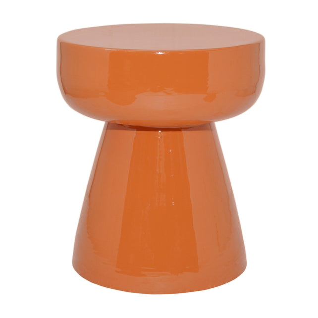 Bijzettafel JAMIE Ø33x38cm papaya