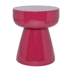Side table JAMIE Ø33x38cm fuchsia