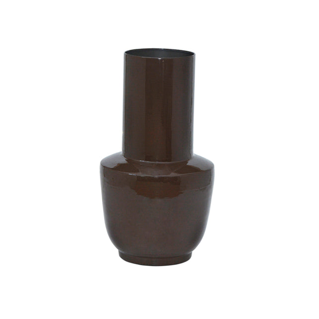 Vase DIANA Ø23x42cm chestnut