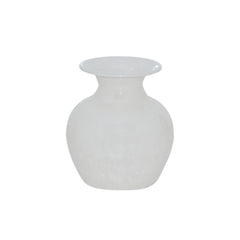 Vase LARA Ø9x10cm Creme