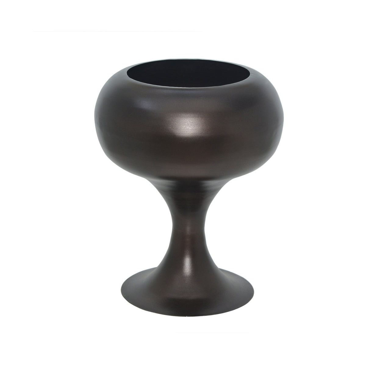 Pot RUMI on base Ø49x60cm brown