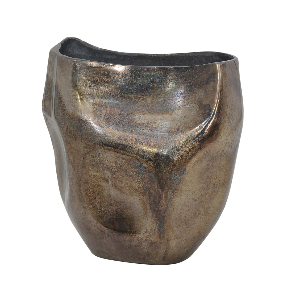 Vase LUCA 38x23x37cm oxyburned