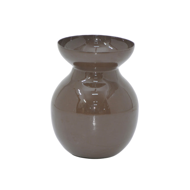 Vase JOLIE 13x12x14cm chestnut