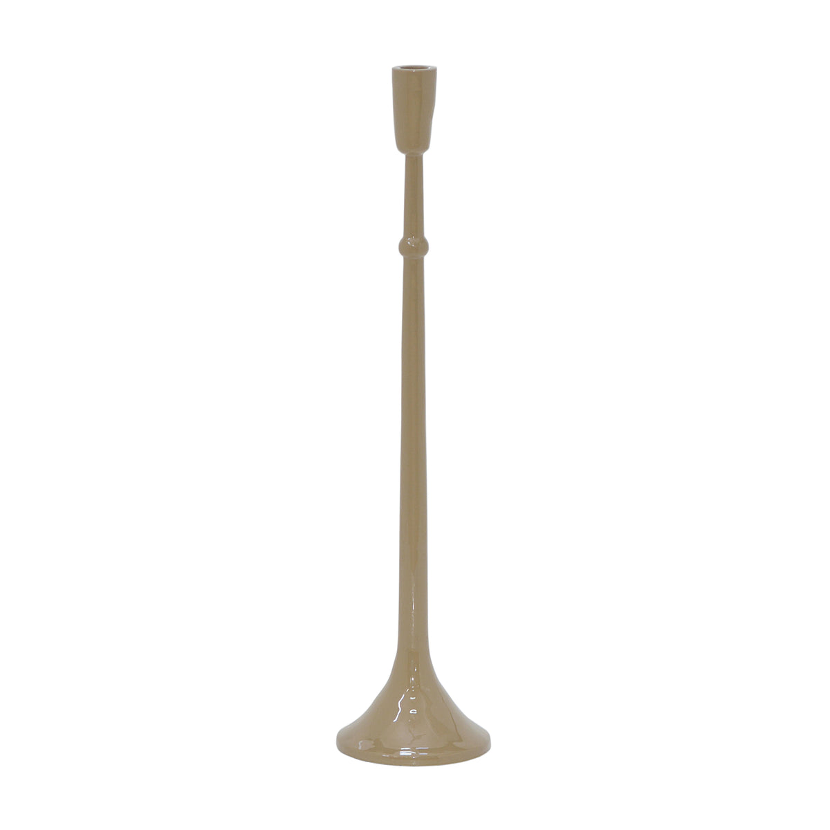 Candle holder BRADLEY Ø13x56cm khaki