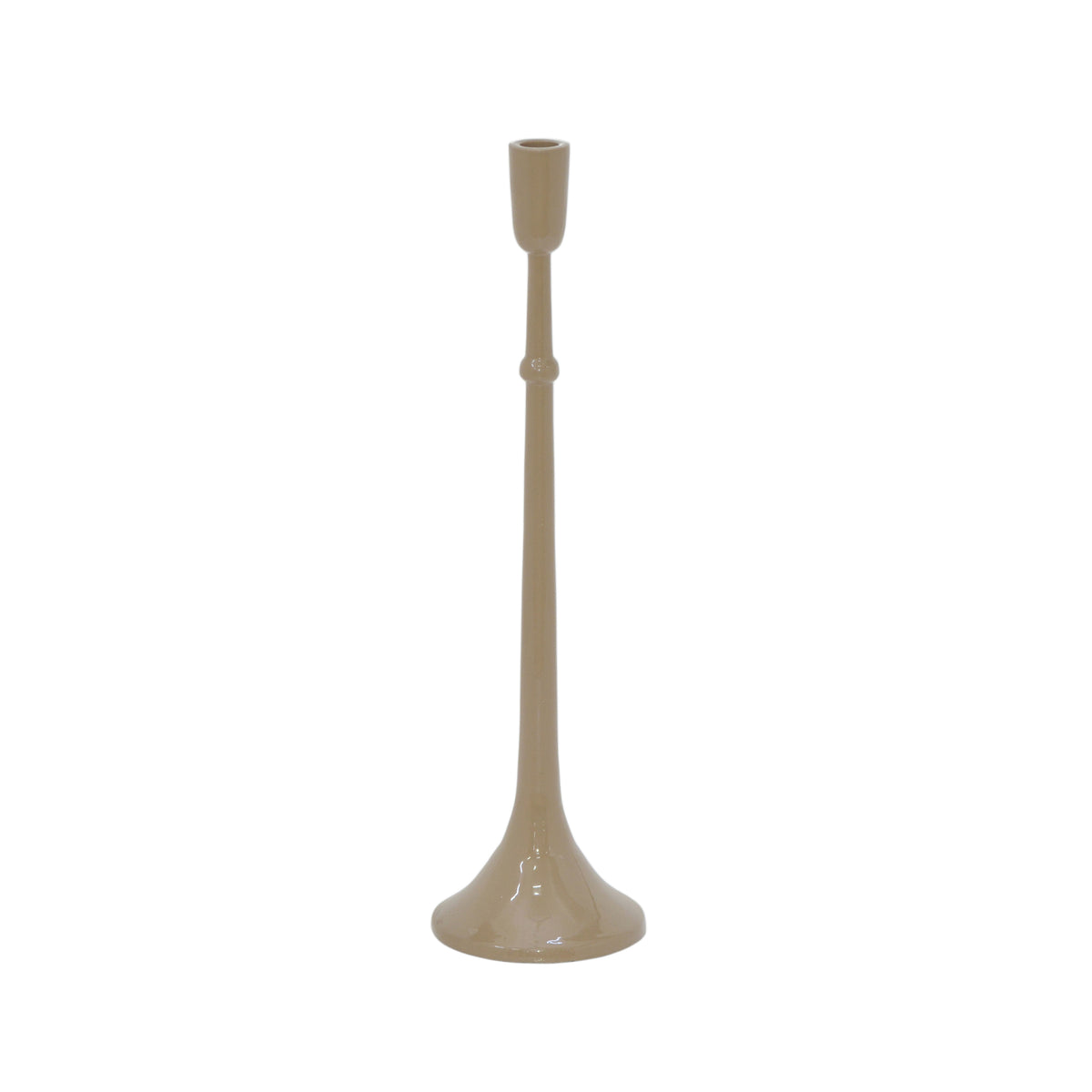 Candle holder BRADLEY Ø13x48cm khaki
