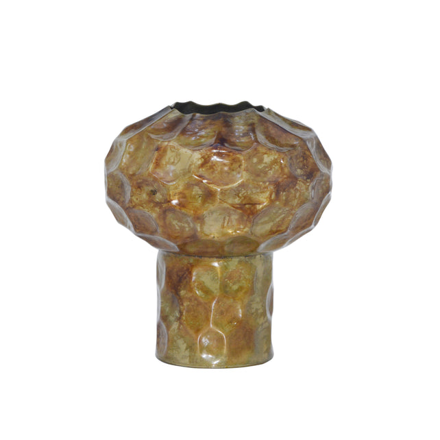 Vase EVAN Ø30x33cm ant. gold