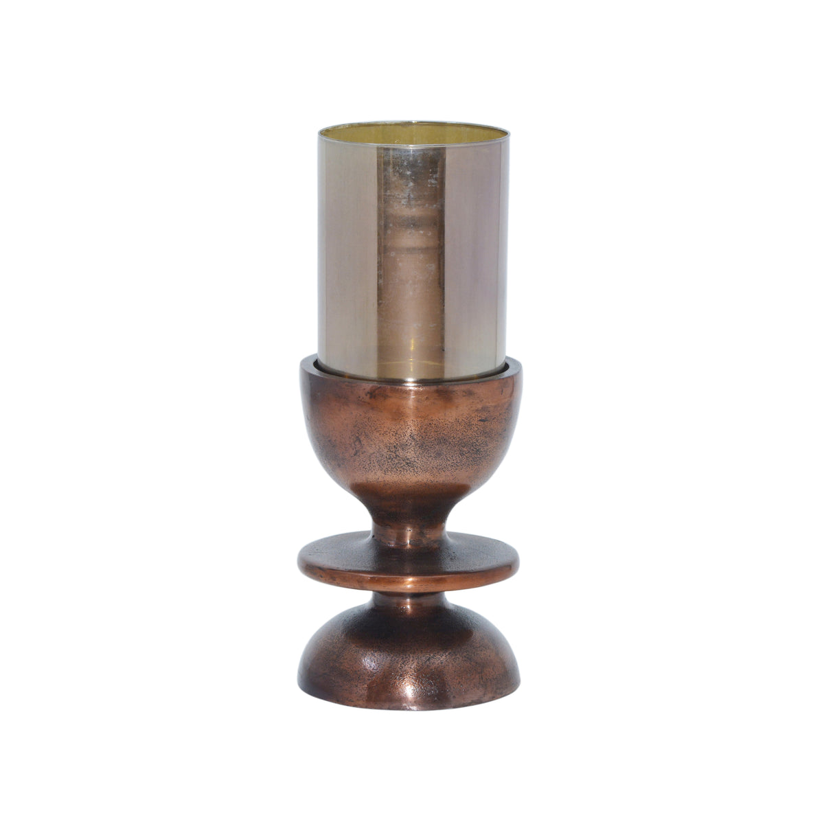 Hurricane FABIAN Ø19x45cm metallic brown