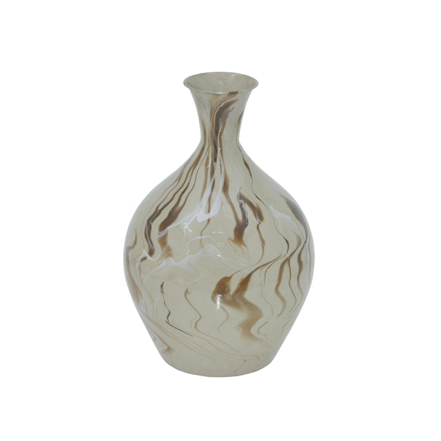 Vase CAMERON Ø34x50cm mixed taupe