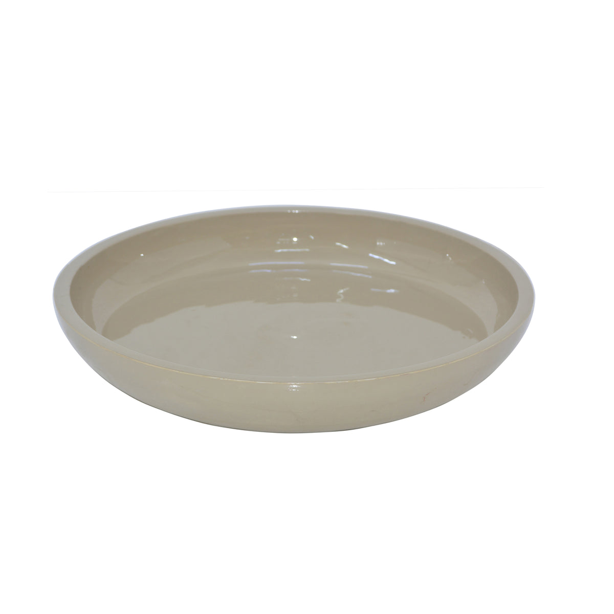 Plate MATHEW Ø45x8cm sand