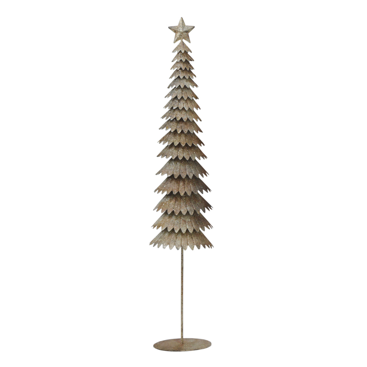 Decorative tree EVEREST Ø37x187cm gold
