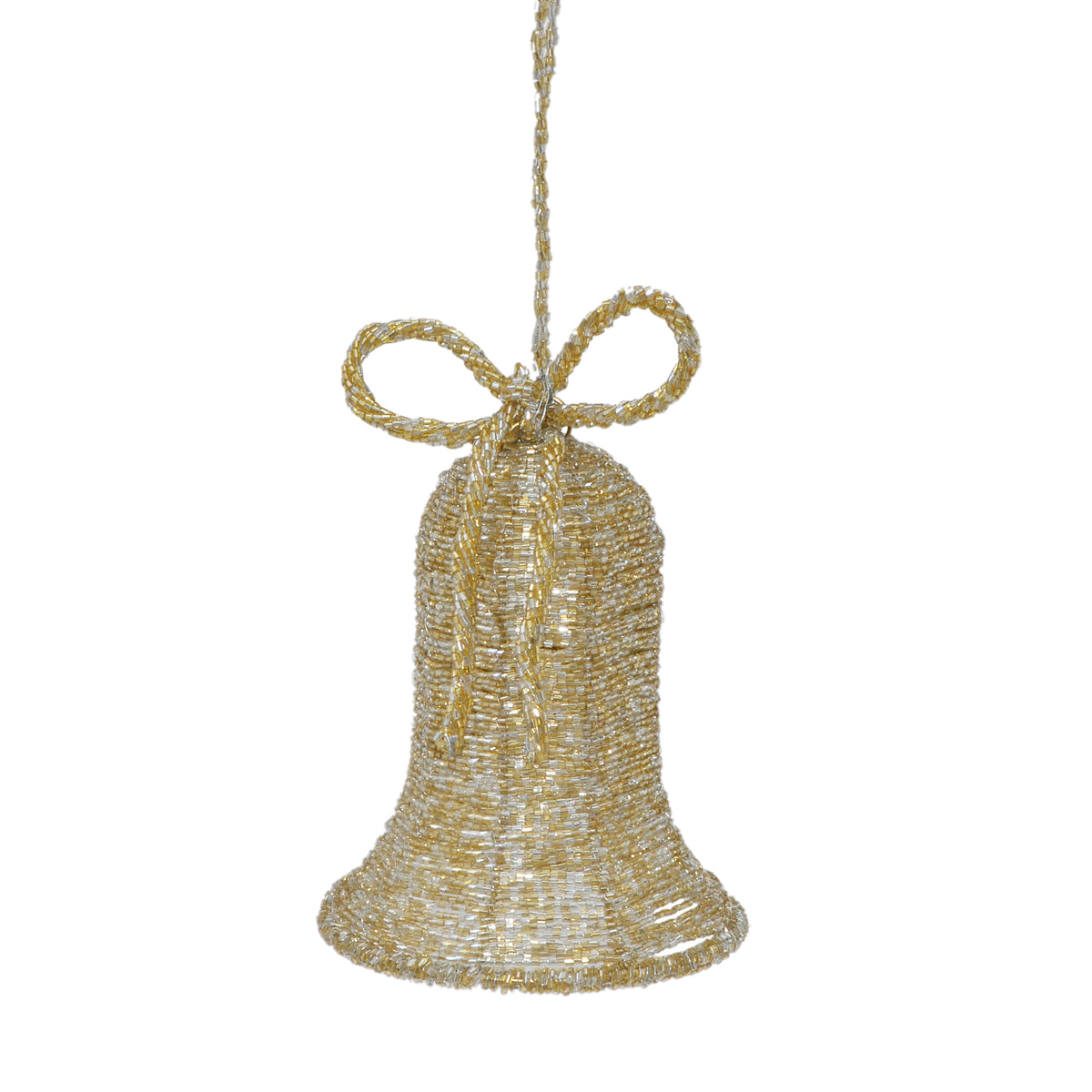 Decorative bell GLORIA Ø12x16cm gold