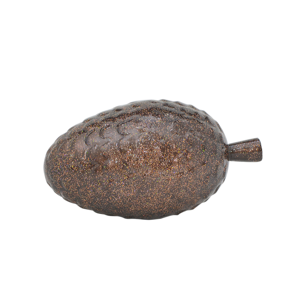 Decorative acorn GLORIA 10x12x21cm brown