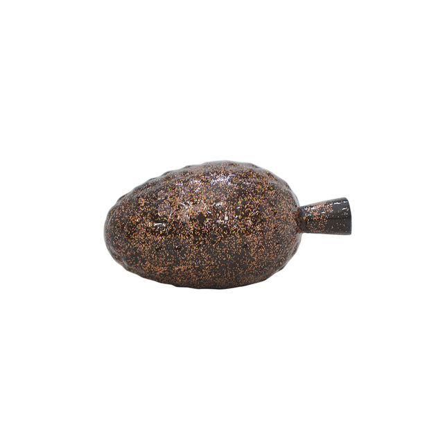 Decoratieve eikel GLORIA 7x8x14cm bruin