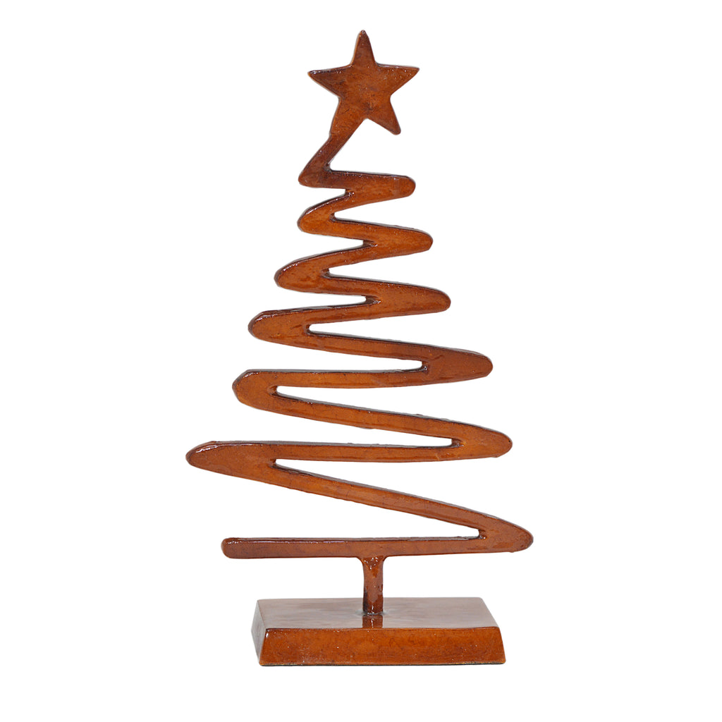 Decoratieve boom EVEREST 24x8x44cm karamel