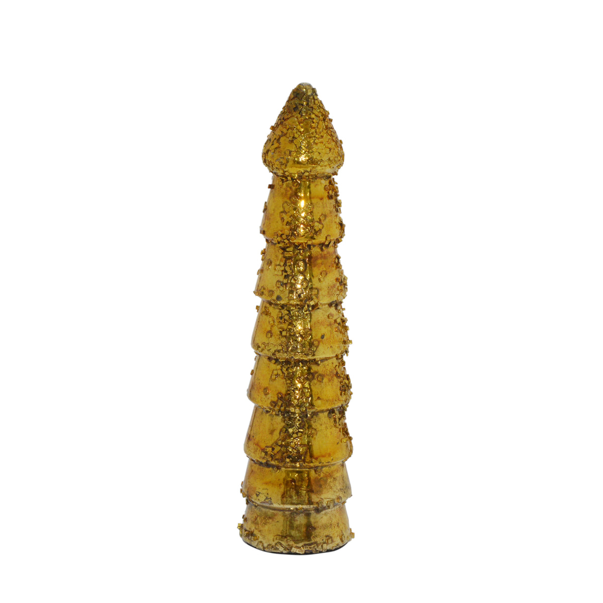 Decorative tree EVEREST Ø8x31cm gold